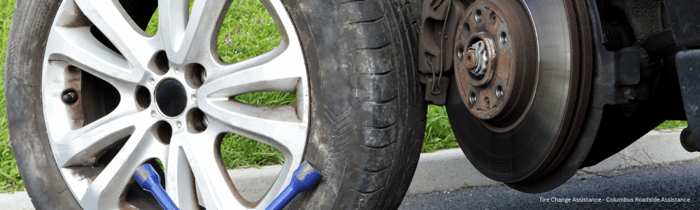 Tire Change Assistance - Columbus Roadside Assistance